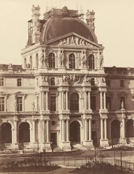 Utsikt över Louvren, 1855-1857.