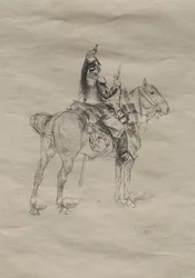 Kavallerist, 1875.