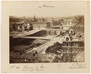 Vy över Paris, ca 1865-1900 (foto)
