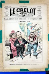 Omslag till "" Le Grelot "", Satirical in Colors