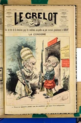 Omslag till "" Le Grelot"", nummer 1386, Satirical in Colors