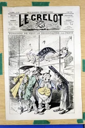 Omslag till "" Le Grelot"", nummer 360, Satirical in Colors