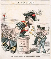 Omslag till "" Le Grelot"", nummer 889, Satirical in Colors