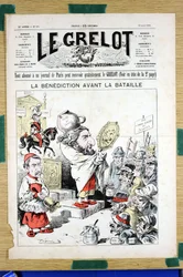Omslag till "" Le Grelot"", nummer 905, Satirical in Colors