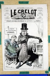 Omslag till "" The Grelot"", nummer 307, Satirique en Colors