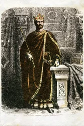 Illustration till Ivanhoe (etsning)