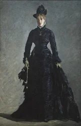 A Parisian Lady (olja på duk)
