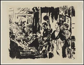 På kaféet, 1874