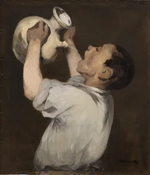 Pojke med kanna, ca 1862-72