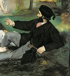 Lunch på gräset, 1863