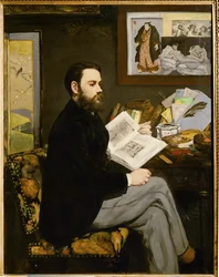 Emile Zola (olja på duk)