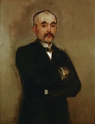 Georges Clemenceau ... (olja på duk)
