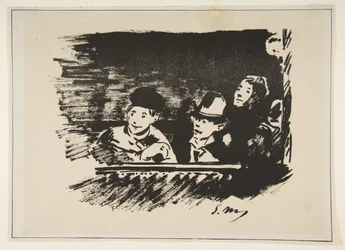 I Upper Gallery Au Paradis, 1877.