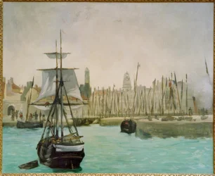 Hamnen i Calais
