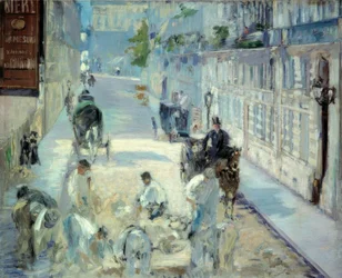 Trottoararbetarna Rue Mosnier