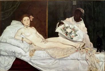 Olympia, detalj