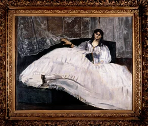 Porträtt av Jeanne Duval, Baudelaires älskarinna.