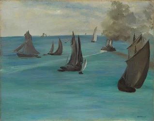 Havsutsikt, lugnt väder Havsutsikt, lugnt väder, 1864.