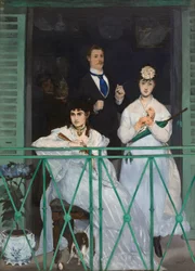 Franska:  Le balcon Balkongen
