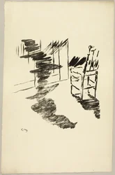 Stolen ("Den skugga som ligger svävande på golvet..."), ur Korpen (Le Corbeau)