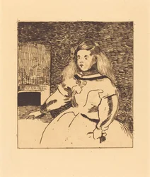 Infanta Marguerita Infante Marguerite, 1861.