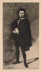 Den tragiske skådespelaren, 1866.