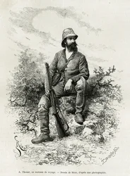 Porträtt av Emile Arthur Thouar