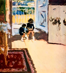 Barn i ett rum, 1909