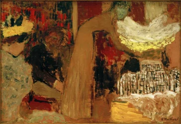 E.Vuillard, Die Diseuse