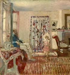 K.-X. Roussel och dotter