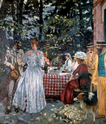 Lunch på Vasouy, 1901