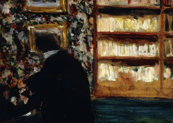 Monsieur Natanson i biblioteket