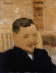 Porträtt av Romain Coolus, ca 1897