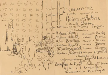 Rosmersholm, 1893.