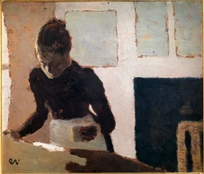 1900-talets strykare (olja på duk)