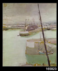 Hamnen i Honfleur, 1919