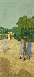 The Promenade, 1894 (valpsjuka på duk)