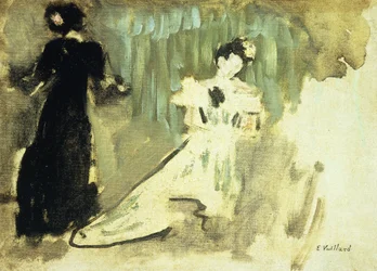 Två kvinnor; Två kvinnor, ca 1905