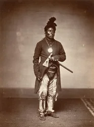 De är wa hut. Vi kör fortfarande Sky Chief, ca. 1867.