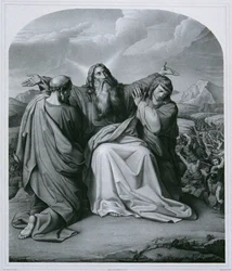 Moses ber om seger