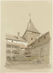 Gården vid Neidenburgs slott