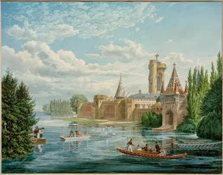 Franzensburg (byggd 1801-1836 under kejsar Franz I