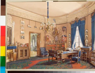 Interiörer i vinterpalatset (Palais d