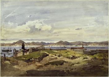 Panorama över Rio de Janeiro