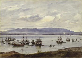 Panorama över Rio de Janeiro