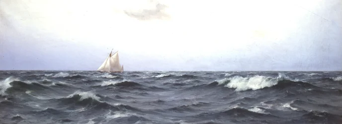 Valkyrie II korsar Atlanten, ca 1893