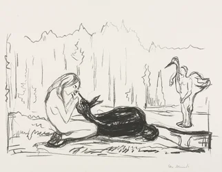Alfa och Omega: hustrun Omega och åsnan