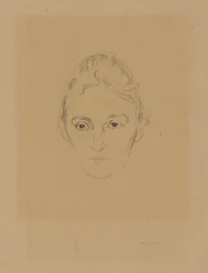 Ur mappen ”Från Max Lindes hus”: Marie Linde
