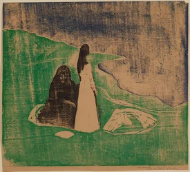 Kvinnor vid havet. 1898