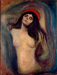 Madonnamålning av Edvard Munch